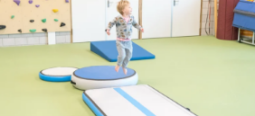 AirTrack Toddler-Set im Kindergarten