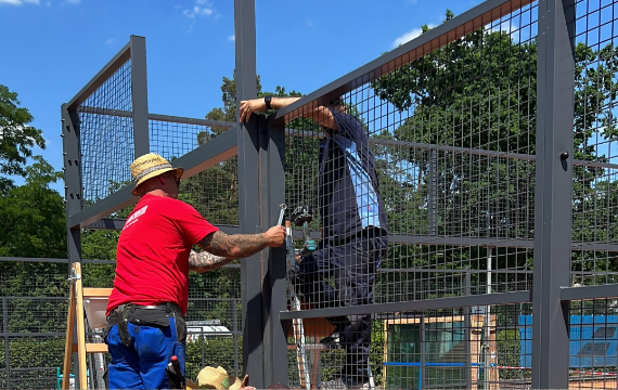 Padel Court Montage